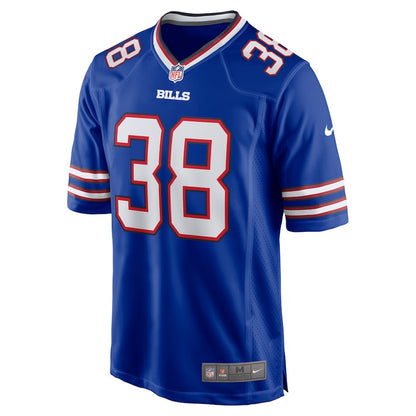 Tre Norwood 38 Buffalo Bills Team Game Jersey - Royal