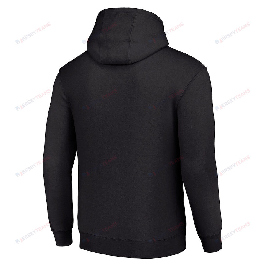 Los Angeles Rams Throwback Logo Pullover Hoodie - Black