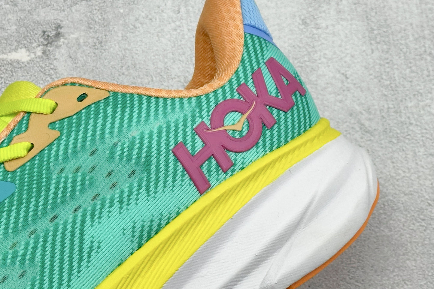 HOKA Clifton 9 Teal Multi-Color Daily Cushioned Running Trainers