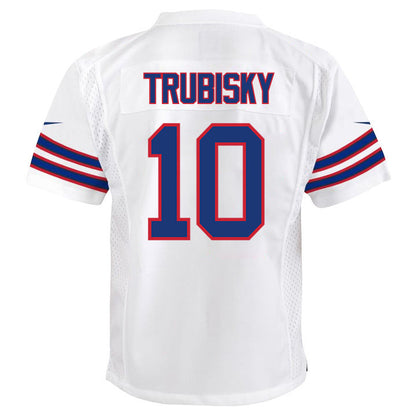 Mitch Trubisky 10 Buffalo Bills Team Game YOUTH Jersey - White