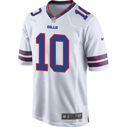 Mitch Trubisky 10 Buffalo Bills Team Game Men Jersey - White