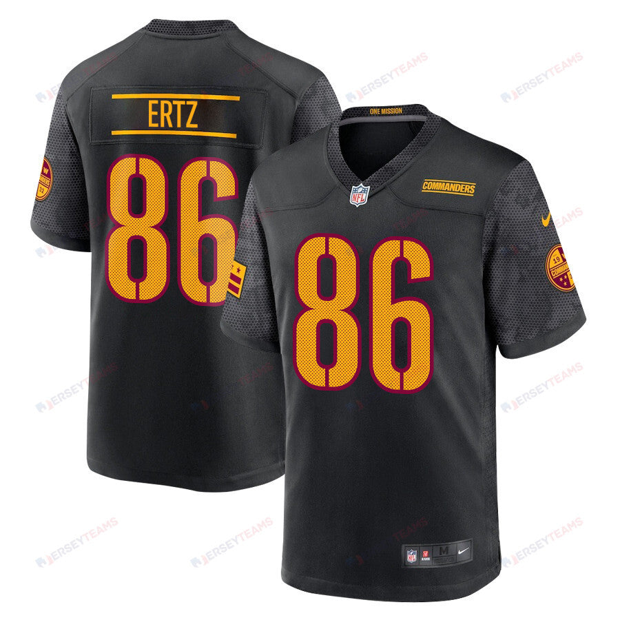 Zach Ertz 86 Washington Commanders Game Men Jersey - Black