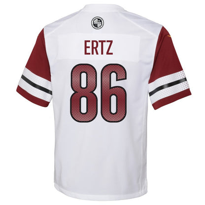 Zach Ertz 86 Washington Commanders Game YOUTH Jersey - White