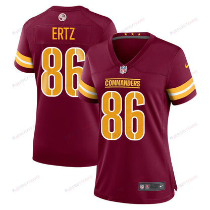 Zach Ertz 86 Washington Commanders Game Women Jersey - Burgundy