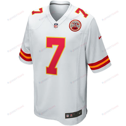 Harrison Butker 7 Kansas City Chiefs Game Men Jersey - White