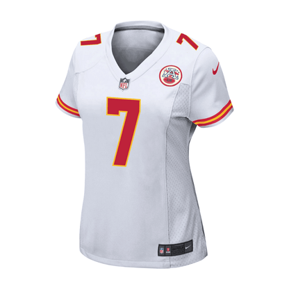 Harrison Butker 7 Kansas City Chiefs Game Women Jersey - White