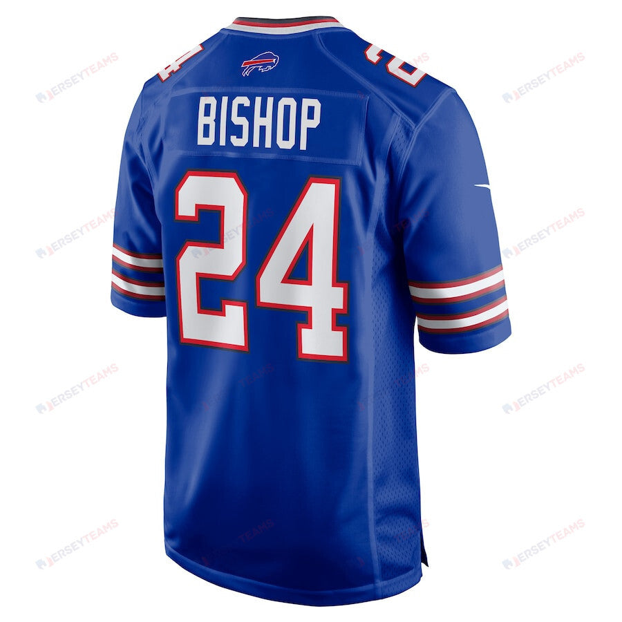 Cole Bishop 24 Buffalo Bills Game Men Jersey - Royal