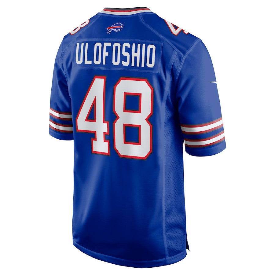 Edefuan Ulofoshio 48 Buffalo Bills Game Men Jersey - Royal