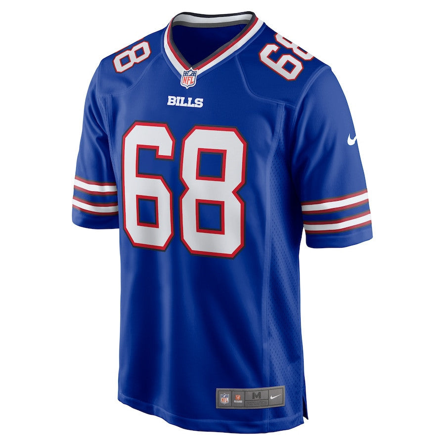 Tylan Grable 68 Buffalo Bills Game Men Jersey - Royal