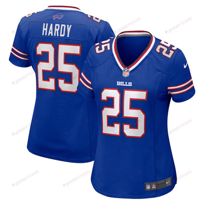 Daequan Hardy 25 Buffalo Bills Women's Game Jersey - Royal