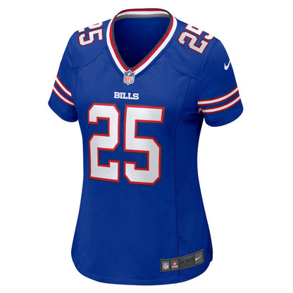 Daequan Hardy 25 Buffalo Bills Women's Game Jersey - Royal