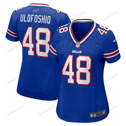 Edefuan Ulofoshio 48 Buffalo Bills Women's Game Jersey - Royal