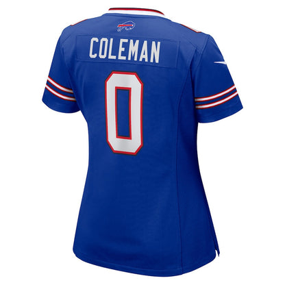 Keon Coleman 0 Buffalo Bills Women's Game Jersey - Royal