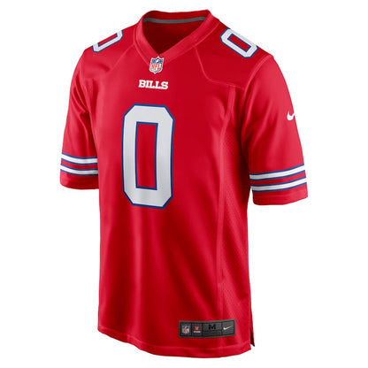 Keon Coleman 0 Buffalo Bills Alternate Game Men Jersey - Red