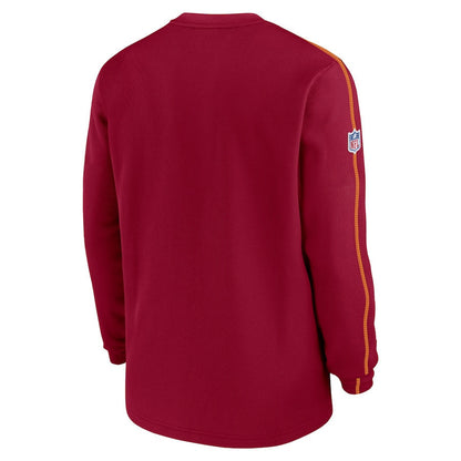 Washington Commanders 2024 Sideline Long Sleeve Shirt - Men's Burgundy