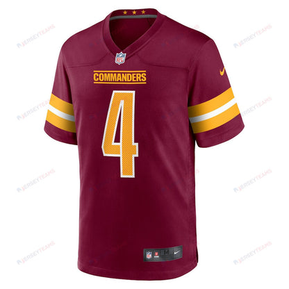 Frankie Luvu 4 Washington Commanders Game Men Jersey - Burgundy