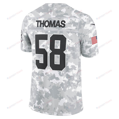 Derrick Thomas 58 Kansas City Chiefs 2024 Salute to Service Retired Player Limited Men Jersey - Arctic Camo