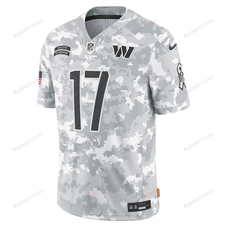 Terry McLaurin 17 Washington Commanders 2024 Salute to Service Limited Men Jersey - Arctic Camo