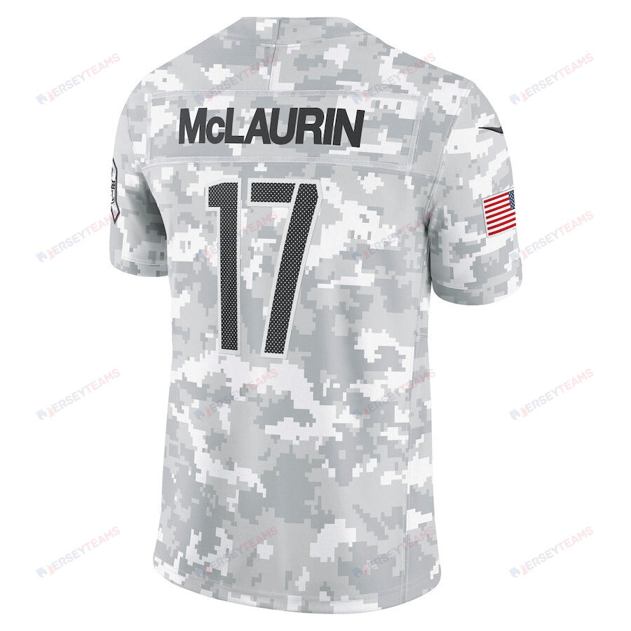 Terry McLaurin 17 Washington Commanders 2024 Salute to Service Limited Men Jersey - Arctic Camo