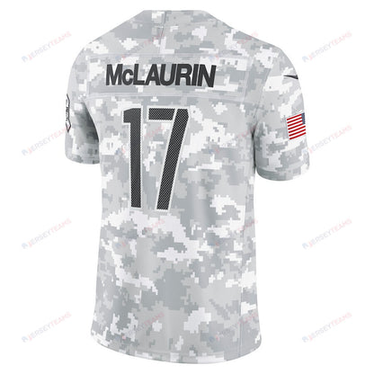 Terry McLaurin 17 Washington Commanders 2024 Salute to Service Limited Men Jersey - Arctic Camo