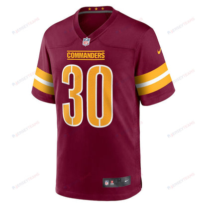 Austin Ekeler 30 Washington Commanders Game Men Jersey - Burgundy