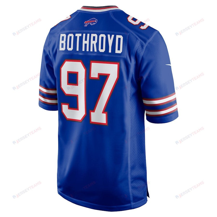 Rondell Bothroyd 97 Buffalo Bills Game Men Jersey - Royal