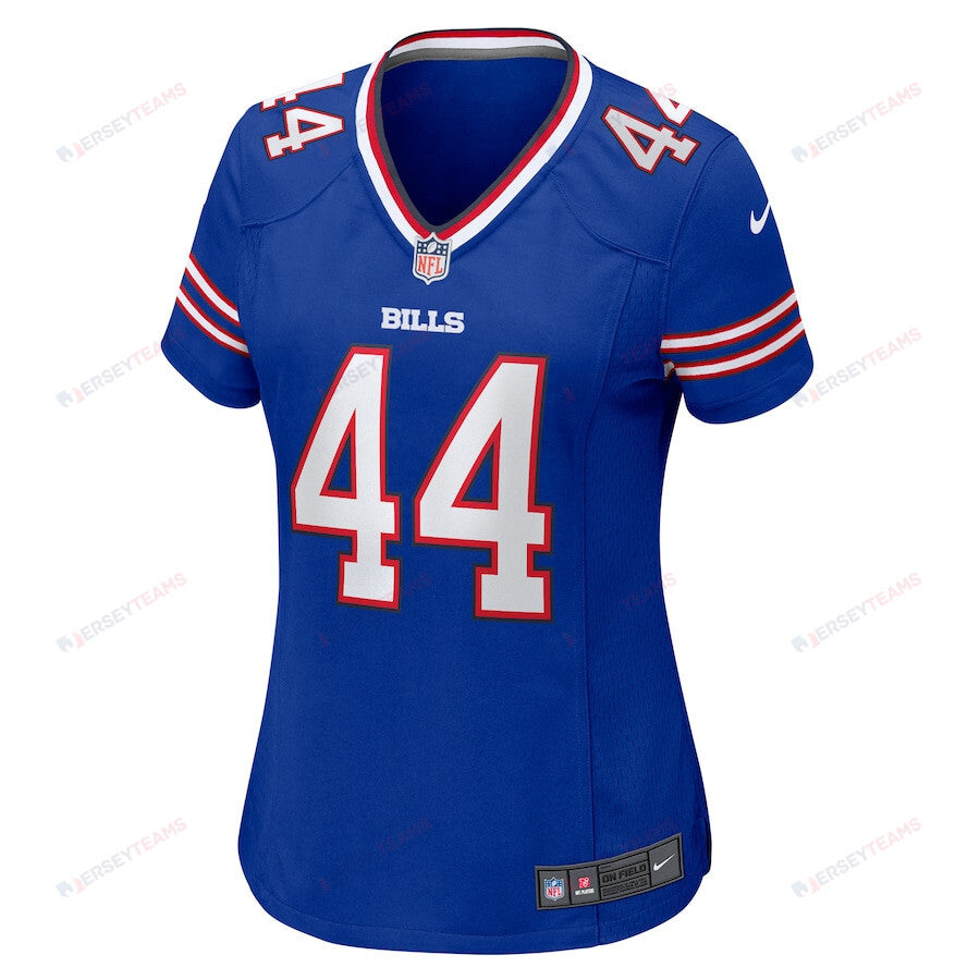 Joe Andreessen 44 Buffalo Bills Women's Game Jersey - Royal
