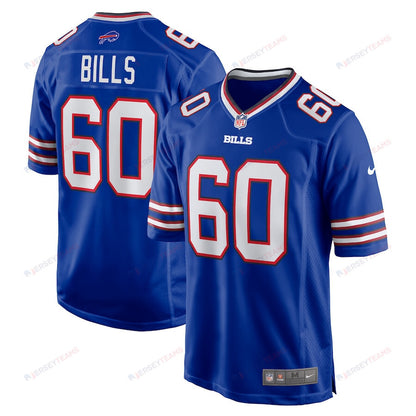 Keaton Bills 60 Buffalo Bills Game Men Jersey - Royal