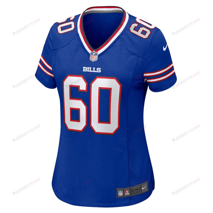 Keaton Bills 60 Buffalo Bills Women's Game Jersey - Royal