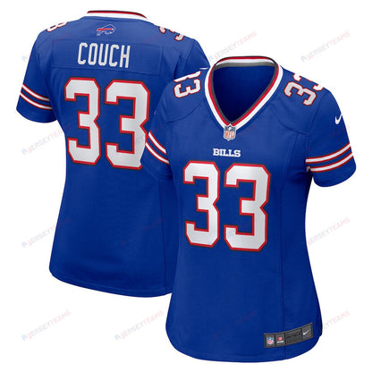 Te'Cory Couch 33 Buffalo Bills Women's Game Jersey - Royal