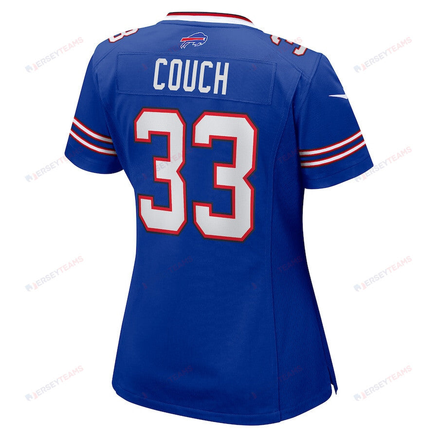 Te'Cory Couch 33 Buffalo Bills Women's Game Jersey - Royal