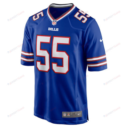 David Ugwoegbu 55 Buffalo Bills Game Men Jersey - Royal
