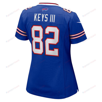 Lawrence Keys III 82 Buffalo Bills Women's Game Jersey - Royal