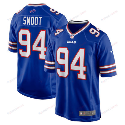Dawuane Smoot 94 Buffalo Bills Game Men Jersey - Royal