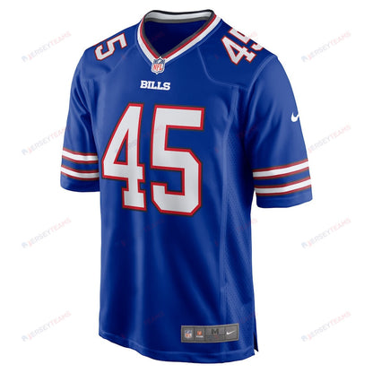 Deion Jones 45 Buffalo Bills Game Men Jersey - Royal
