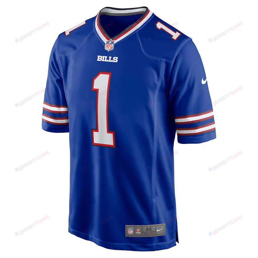 Curtis Samuel 1 Buffalo Bills Game Men Jersey - Royal