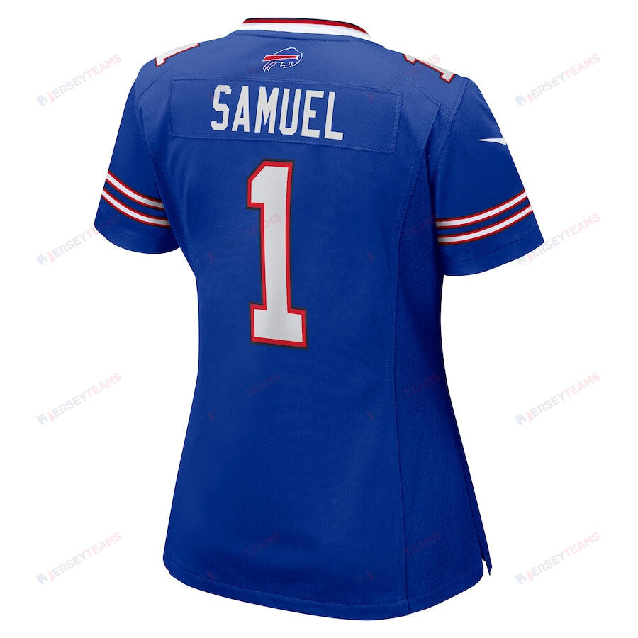 Curtis Samuel 1 Buffalo Bills Women's Game Jersey - Royal