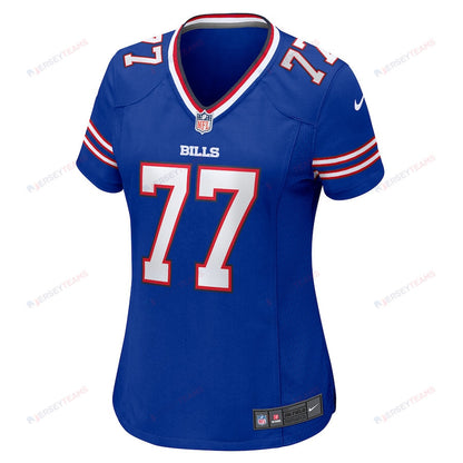 Will Clapp 77 Buffalo Bills Women's Game Jersey - Royal
