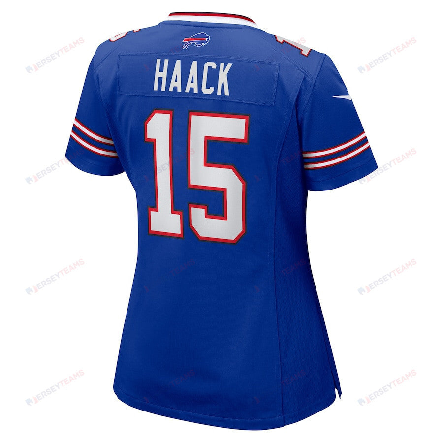 Matt Haack 15 Buffalo Bills Women's Game Jersey - Royal