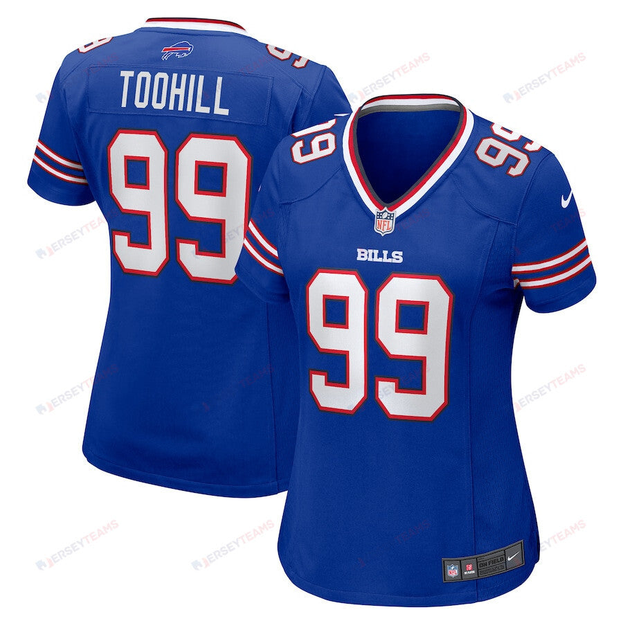 Casey Toohill 99 Buffalo Bills Women's Game Jersey - Royal