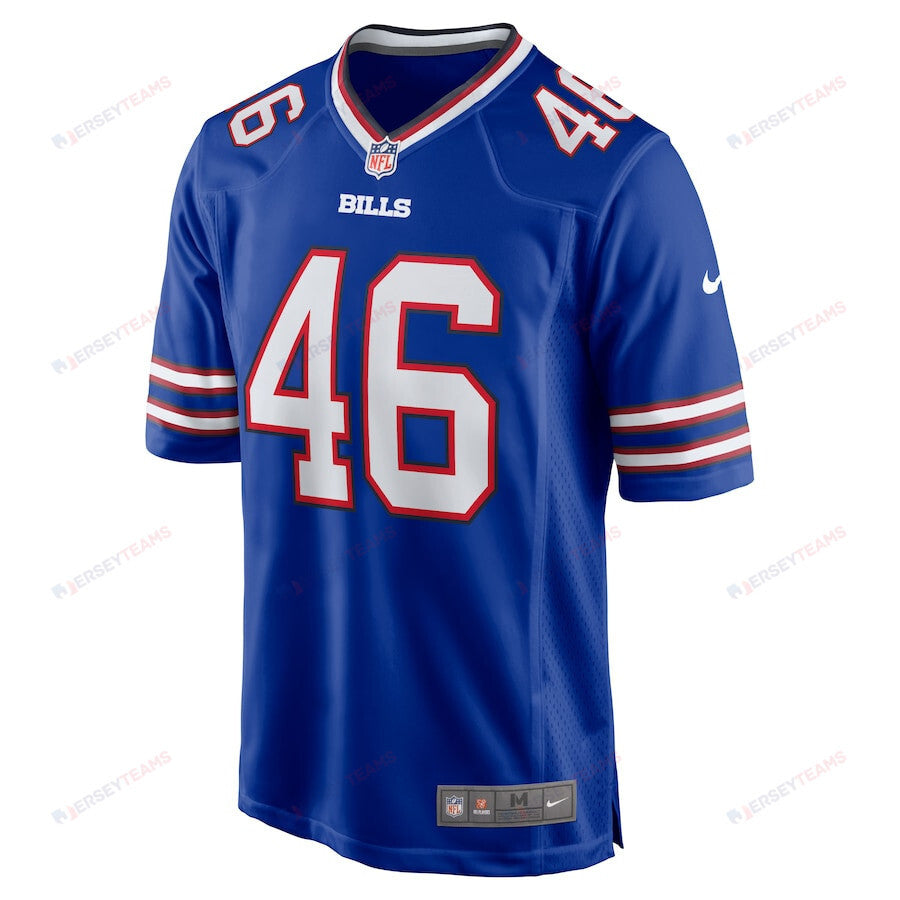 Jaquan Johnson 46 Buffalo Bills Game Jersey - Royal