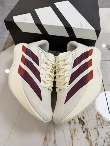 adidas Adizero Evo SL Woven "Off White / Maroon"