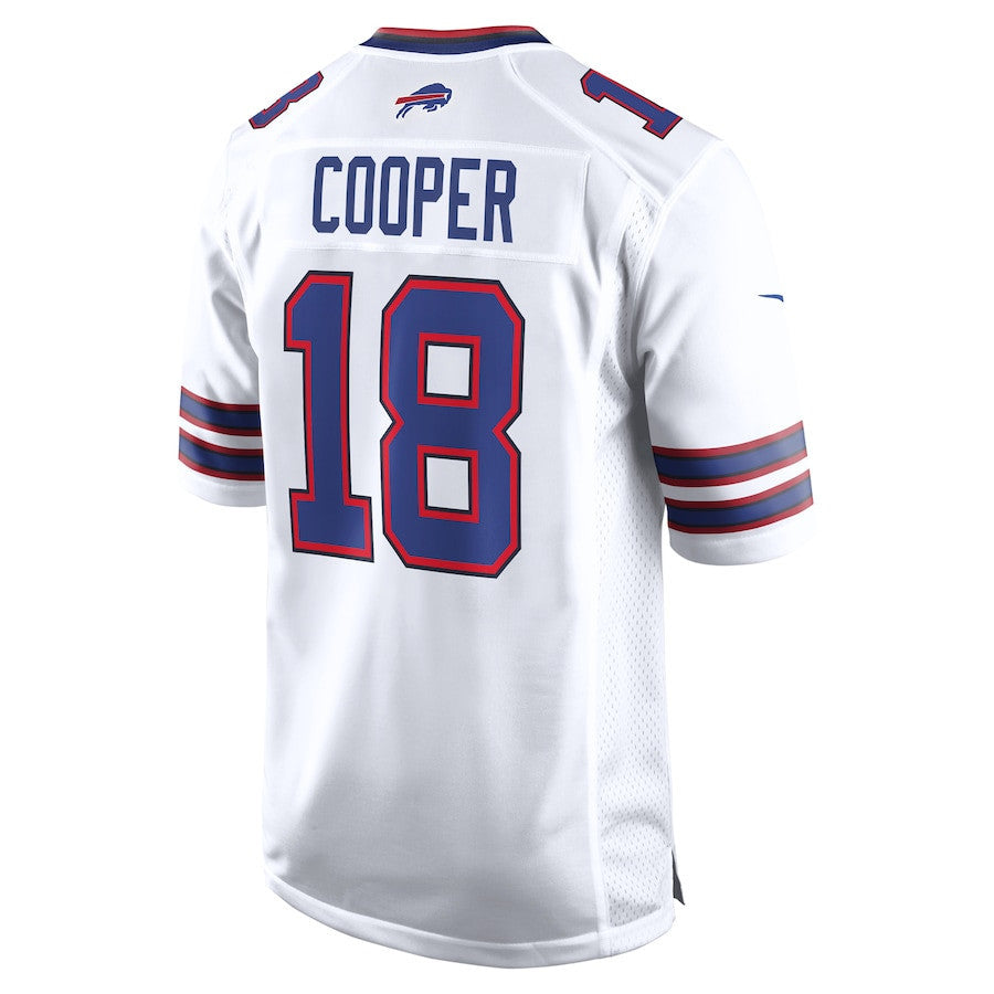 Amari Cooper 18 Buffalo Bills Game Men Jersey - White