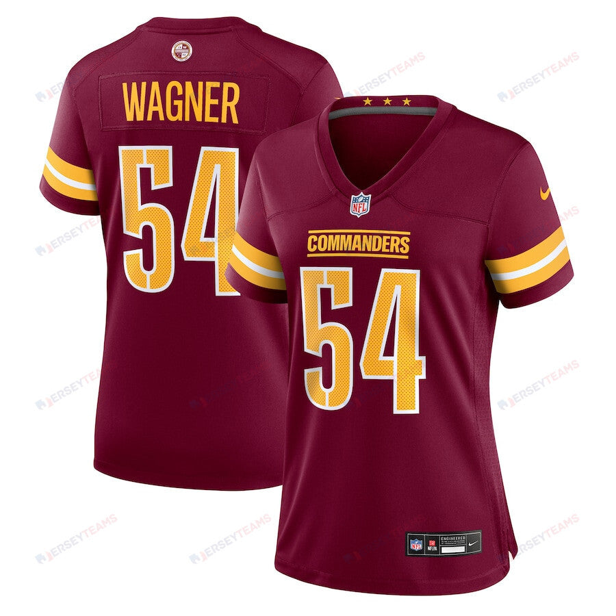 Bobby Wagner 54 Washington Commanders Women's Game Jersey - Burgundy