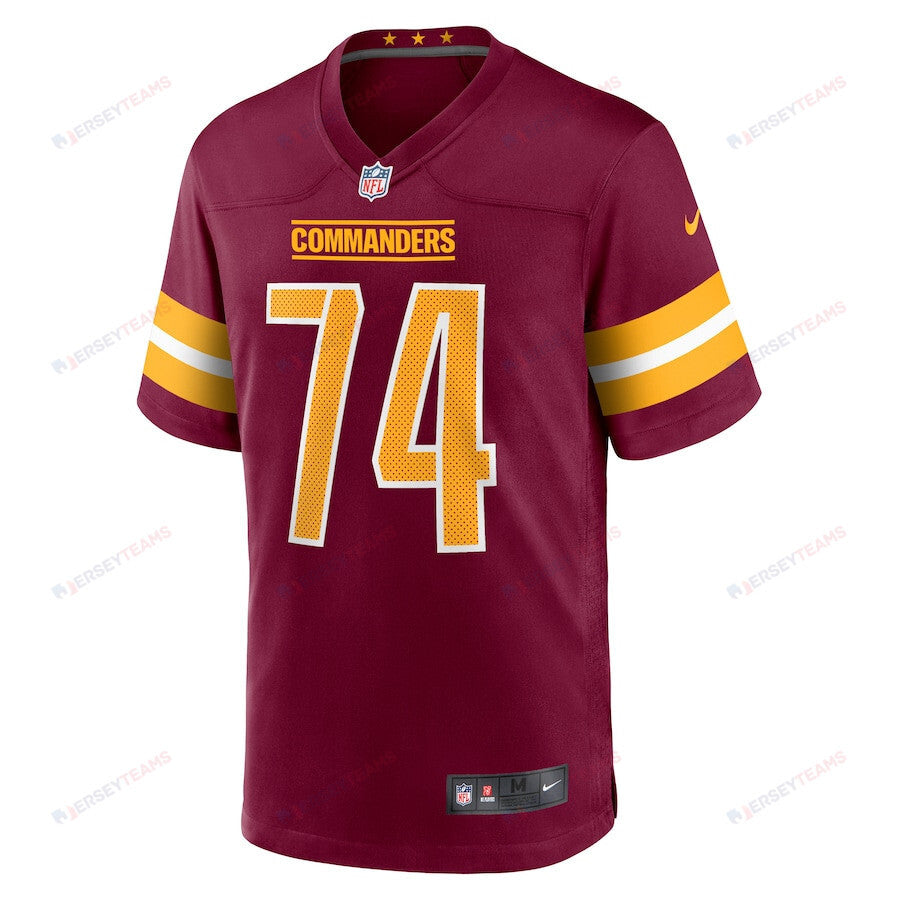 Brandon Coleman 74 Washington Commanders Game Men Jersey - Burgundy