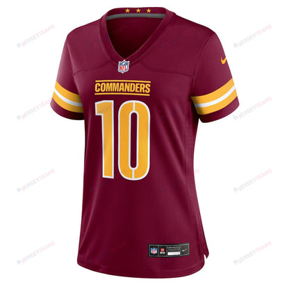 Tress Way 10 Washington Commanders Women's Game Jersey - Burgundy