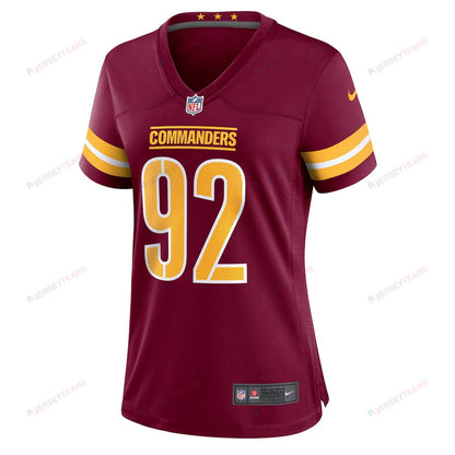 Dorance Armstrong 92 Washington Commanders Women's Game Jersey - Burgundy