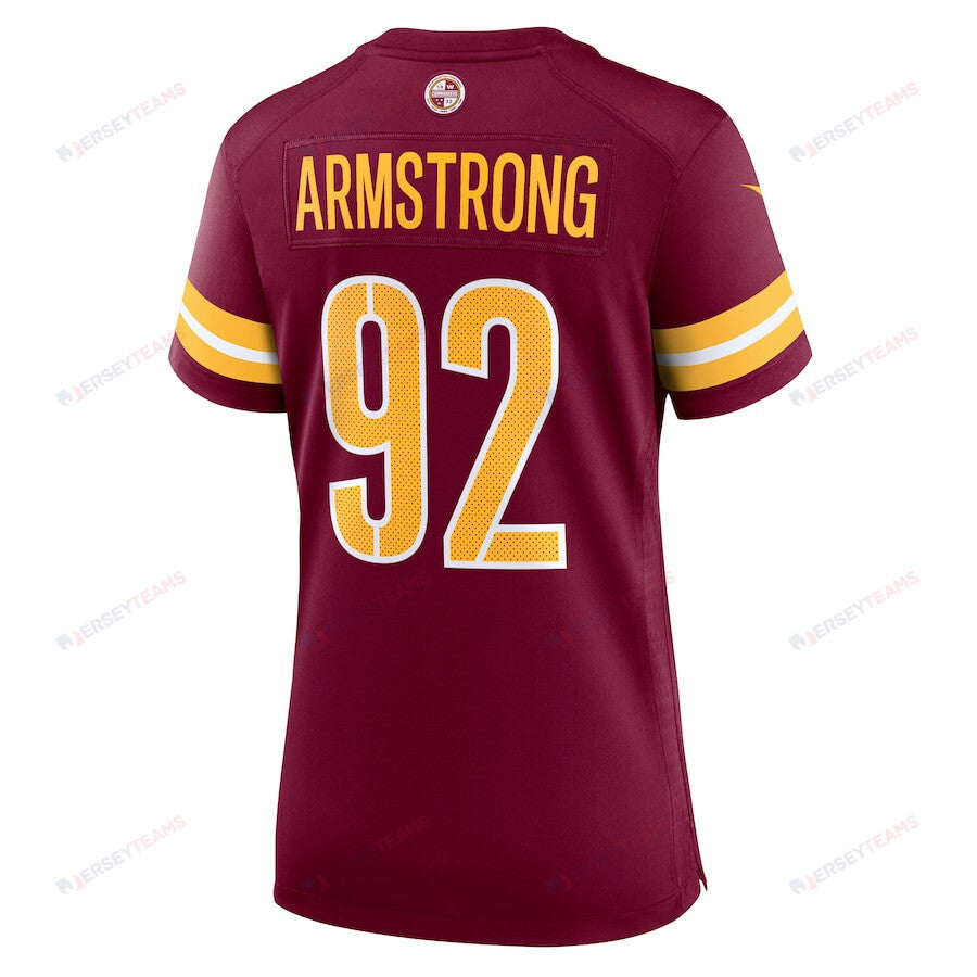 Dorance Armstrong 92 Washington Commanders Women's Game Jersey - Burgundy