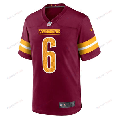 Dante Fowler Jr. 6 Washington Commanders Game Men Jersey - Burgundy