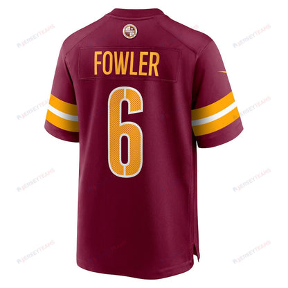 Dante Fowler Jr. 6 Washington Commanders Game Men Jersey - Burgundy